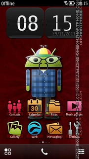 Android 04 es el tema de pantalla