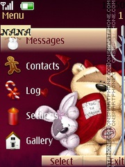 Fzzy Moon Christmas CLK Theme-Screenshot