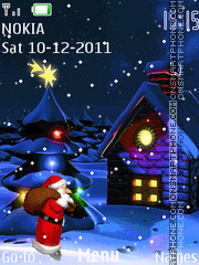 Santa Claus 04 es el tema de pantalla