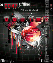 Disco music 02 tema screenshot