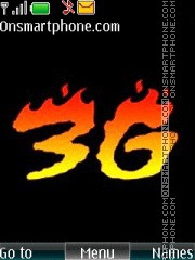 3g Neon es el tema de pantalla