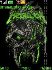 Capture d'écran Metallica 23 thème
