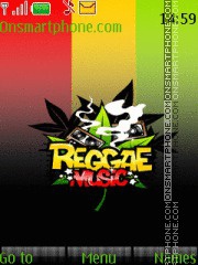 Reggae Music tema screenshot
