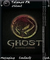 Скриншот темы Ghost