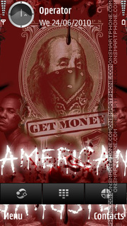 American gangster theme screenshot