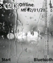 Rainyday es el tema de pantalla