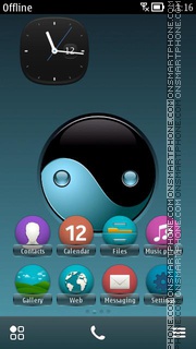 Yinyang theme screenshot