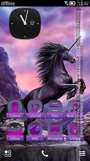 Скриншот темы Unicorn 02