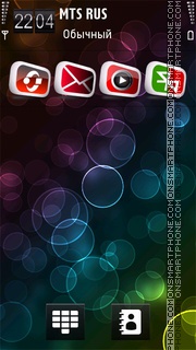 Bokeh V2 tema screenshot