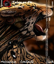 Capture d'écran Cheetah thème