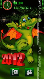 Year of the Dragon theme screenshot