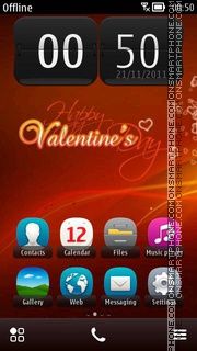 Hd Valentines Day es el tema de pantalla