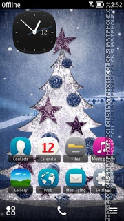 Christmas Tree 09 tema screenshot