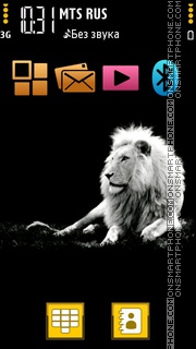 White Lion 03 tema screenshot