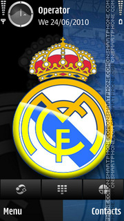 Real Madrid Spain es el tema de pantalla