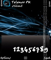 CooL blue tema screenshot