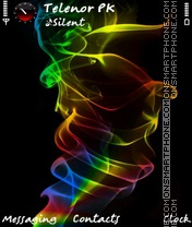 Rainbow theme screenshot