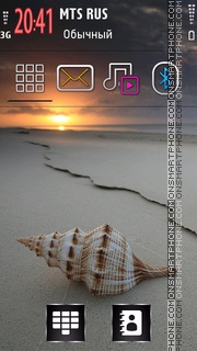 Sea Shell 01 theme screenshot