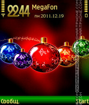 Holiday tema screenshot