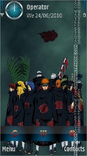 Akatsuki Member Theme-Screenshot