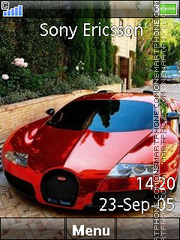 Bugatti Veyron 17 Theme-Screenshot