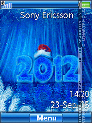 Capture d'écran Happy New Year 2012 05 thème