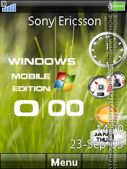 Windows Edition es el tema de pantalla