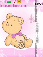 Скриншот темы Teddy Bear 06