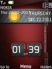 Red Roady Theme-Screenshot