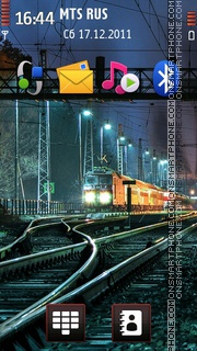 Train Track theme screenshot