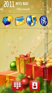 Happy New Year 2028 tema screenshot