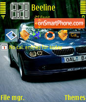 BMW alpina Theme-Screenshot