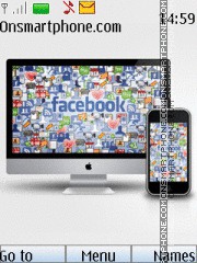 Facebook Addict es el tema de pantalla