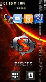 Pisces 09 tema screenshot