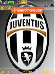 Capture d'écran Juventus Logo thème