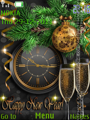 New Year's2 theme screenshot