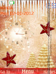 Christmas trees tema screenshot