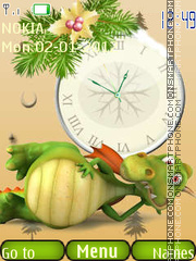 New Year Dragon tema screenshot