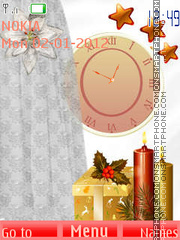 Merry Christmas es el tema de pantalla