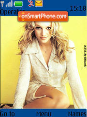Скриншот темы Britney 02