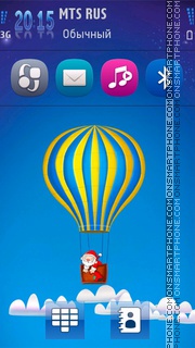 Hot Air Balloon es el tema de pantalla