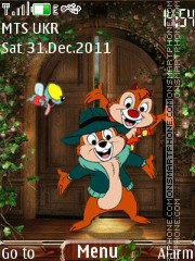 Chipmunks theme screenshot