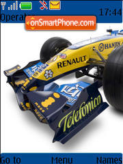 F1 Renault es el tema de pantalla