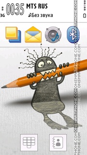 Скриншот темы Pencil Style Special