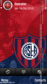 San lorenzo de almagro v2 theme screenshot