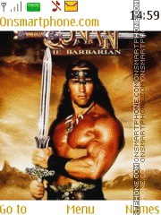 Скриншот темы Conan the Barbarian