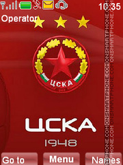 Capture d'écran CSKA thème