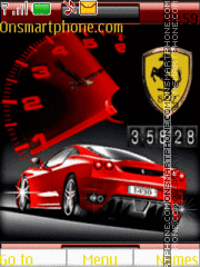 Ferrari tema screenshot