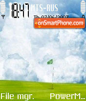 Golf 01 tema screenshot