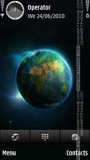 Earth tema screenshot